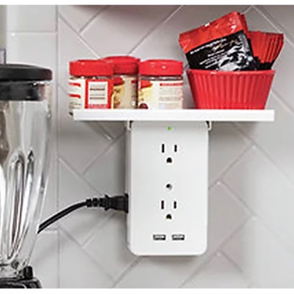 Socket Shelf 8-Port Surge Protector - Picture 6 of 12